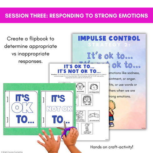 Impulse Control Counseling Group - Self-Control & Impulse Control Activities