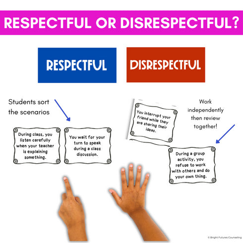 Following Directions & Respect Activities - Engaging Activities to Teach Respect