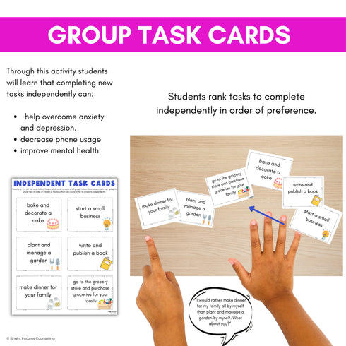 Mental Health, Tech, & Social Media Safety Lesson for Middle School Counseling