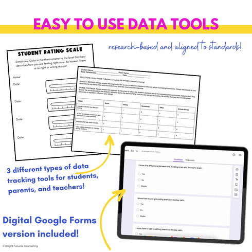 Individual Counseling Curriculum Bundle - Five Individual Counseling Topics