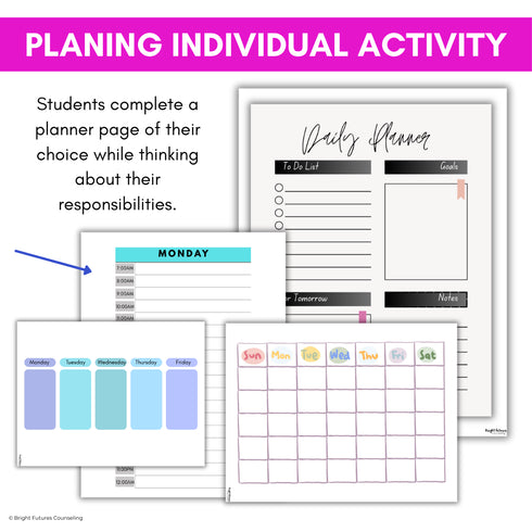 High School Transition Lesson - 8th Grade Transition to High School Activities