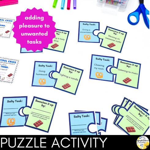 Self-Control Coping Skills Activities for Elementary