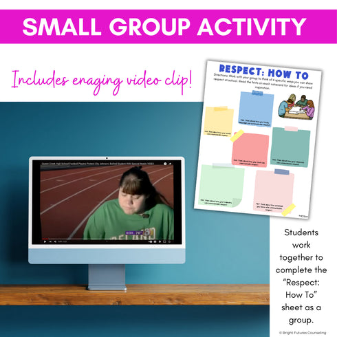 Respect Activities for Middle School - Respect SEL and School Counseling Lesson