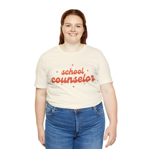 School Counselor Star Tee