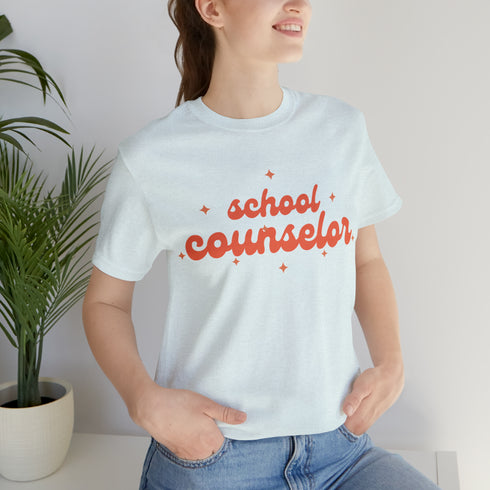 School Counselor Star Tee