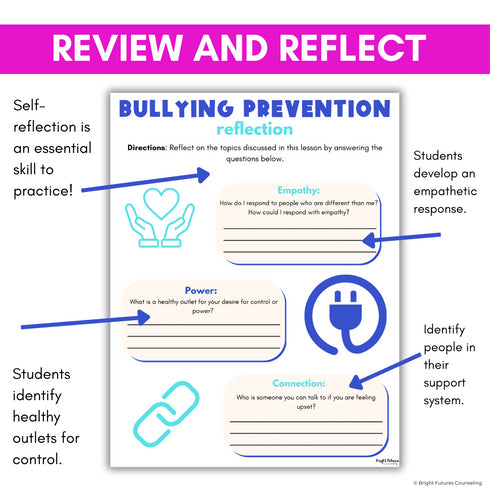 Bullying Prevention Lesson for Middle School Counseling