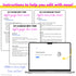 Directions for editing the 504 templates in Google Forms, Google Docs and Canva