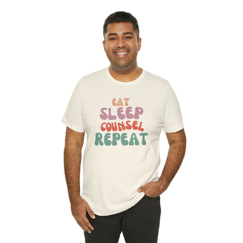 Eat Sleep Counsel Repeat T-Shirt