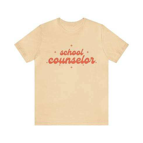 School Counselor Star Tee