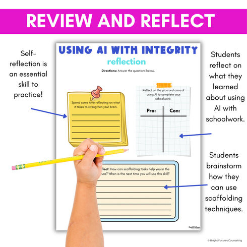 50% OFF for 48 HRS Using AI with Integrity - AI Ethics and Responsible AI Use Middle School Lesson