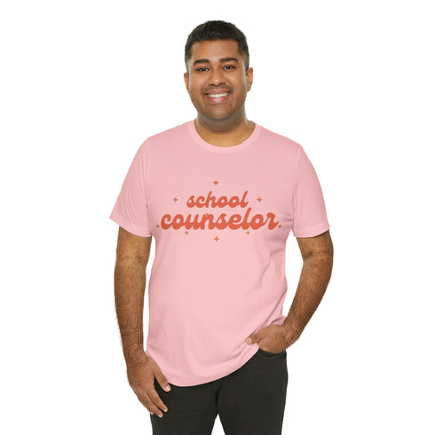 School Counselor Star Tee