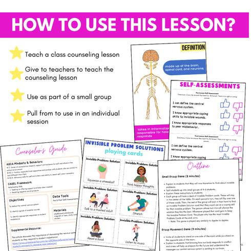 Self-Regulation and Conflict Response Lesson for Middle School Counseling & SEL