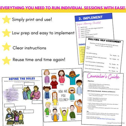 Bullying Prevention & Cyberbullying- Middle School Counseling