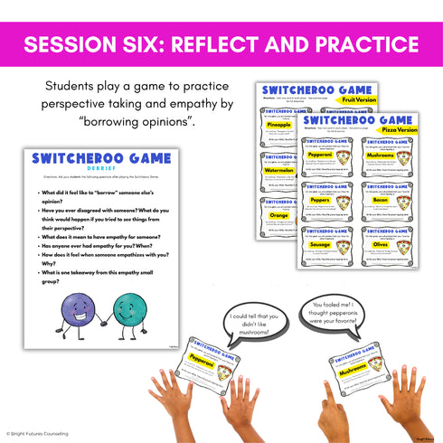 Empathy School Counseling Group - Empathy Activities for Small Group Counseling