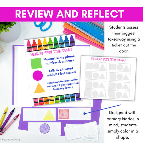 50% OFF for 48 HRS Personal Safety & Safety Awareness Lesson - Safe Vs Unsafe Lesson for Primary