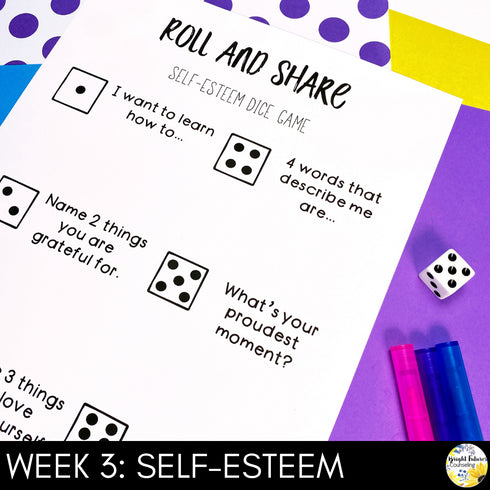 Self-Esteem Girls Counseling Group - Love Your Selfie Girls Confidence Group