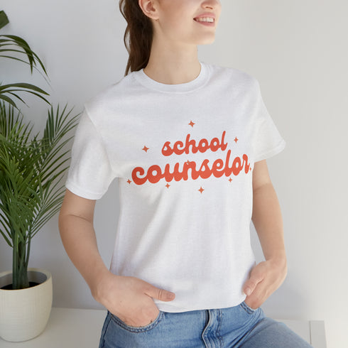School Counselor Star Tee