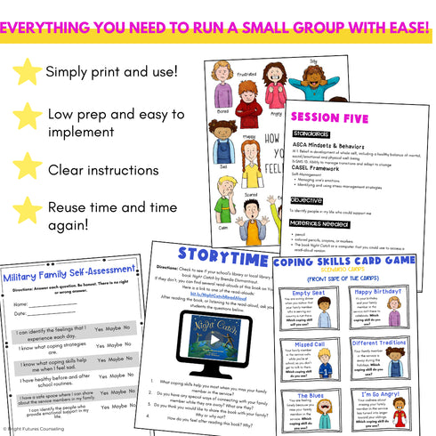 Military Child and Military Families Counseling Group - Military Kid Activities