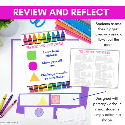 Growth Mindset Primary School Counseling & SEL Lesson- Growth Mindset Activities