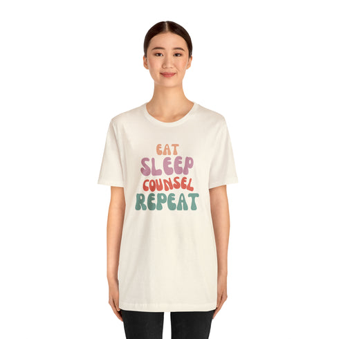 Eat Sleep Counsel Repeat T-Shirt