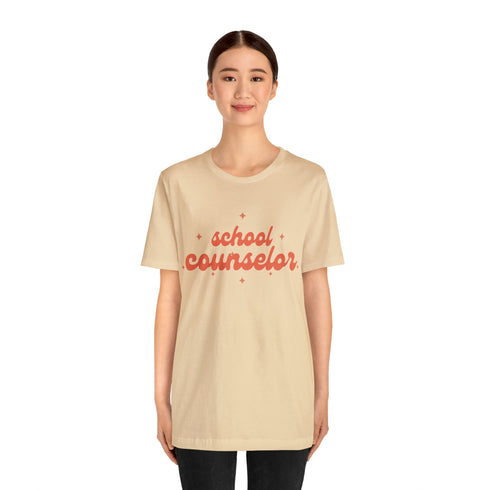 School Counselor Star Tee