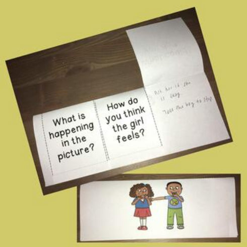 Empathy Perspective Taking Counseling Games and Foldable Activities