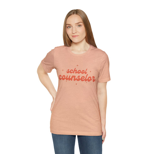 School Counselor Star Tee