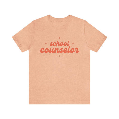 School Counselor Star Tee