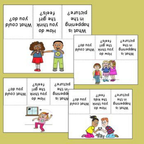 Empathy Perspective Taking Counseling Games and Foldable Activities