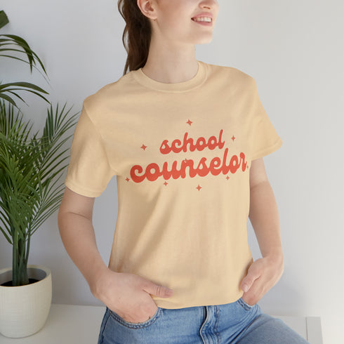 School Counselor Star Tee