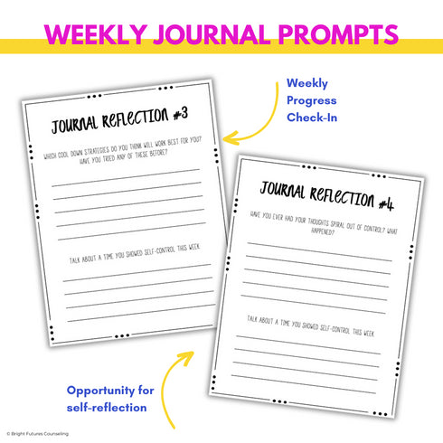 Self-Control School Counseling Group: Develop Self-Control Accountability Habits