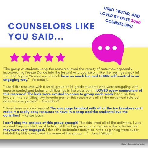 Self-Control, Behavior Management, and Coping Skills Group for Impulse Control