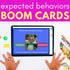 Expected Vs Unexpected Behaviors - Behavior Management Social Skills Boom Cards