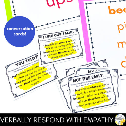 Empathy Middle School Counseling Group - Teaching Empathy in Middle School