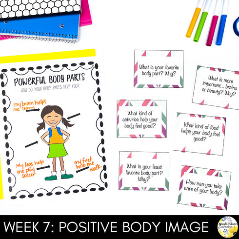 Self-Esteem Girls Counseling Group - Love Your Selfie Girls Confidence Group