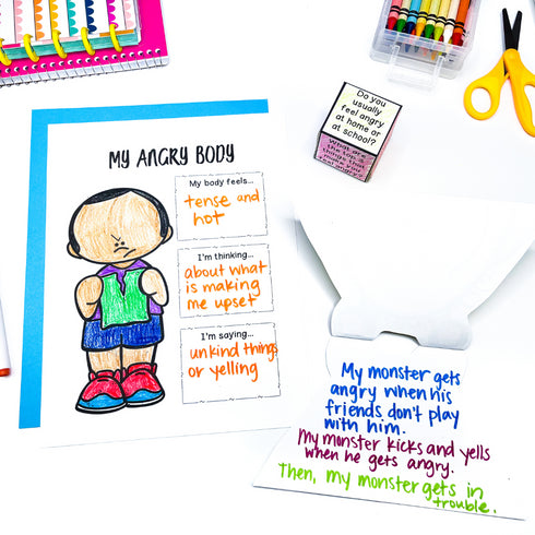 Anger Management 3 Tier Counseling Curriculum : Develop Anger Management Skills