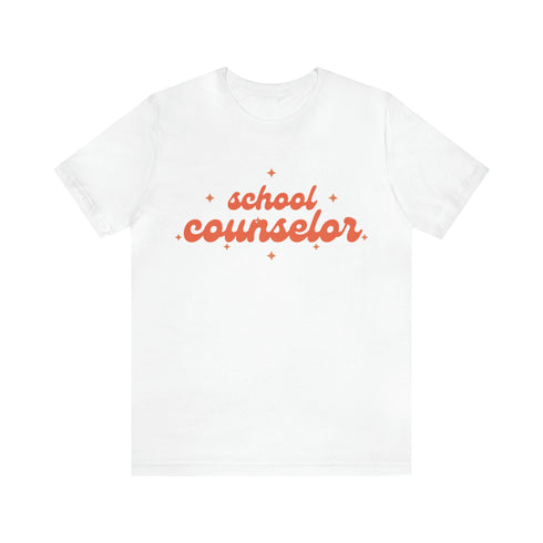 School Counselor Star Tee