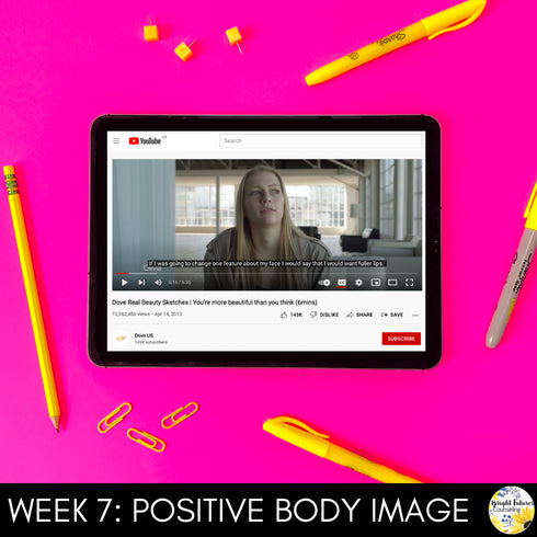 Self-Esteem Girls Counseling Group - Love Your Selfie Girls Confidence Group