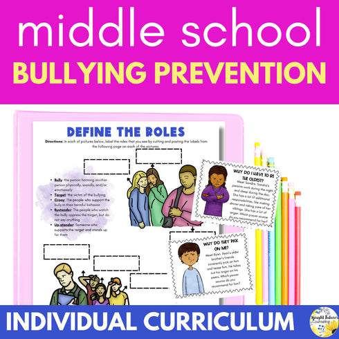Bullying Prevention & Cyberbullying- Middle School Counseling