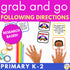 Following Directions Activities for Primary Grades: Activities to Teach Respect