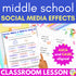 Mental Health, Tech, & Social Media Safety Lesson for Middle School Counseling