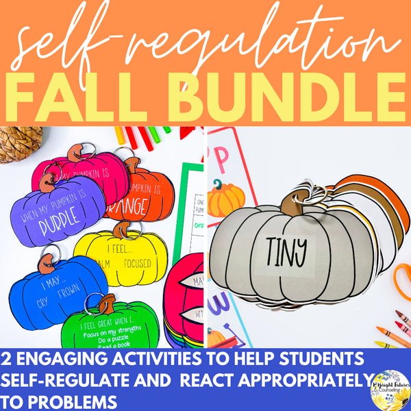 Self-Regulation and Size of the Problem Fall Games, Activities, and Worksheets