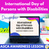 International Day of Persons with Disabilities -ASCA Awareness Counseling Lesson