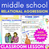 Relational Aggression Lesson for Middle School - Middle School Friendship Lesson