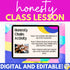 Honesty Activities and School Counseling Character Ed Lesson on Being Honest