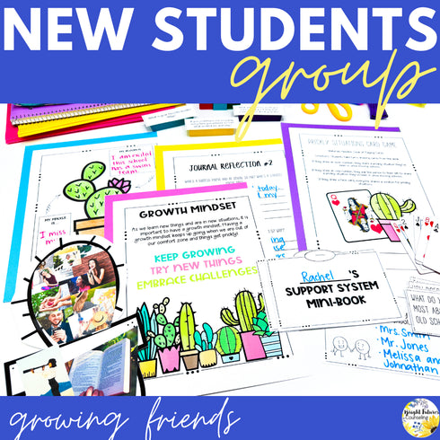 New Student Group - School Counseling Friendship Small Group for New Students