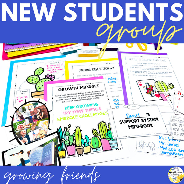 New Student Group - School Counseling Friendship Small Group for New Students
