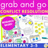 Conflict Resolution Activities - Elementary Conflict Resolution Situation Cards