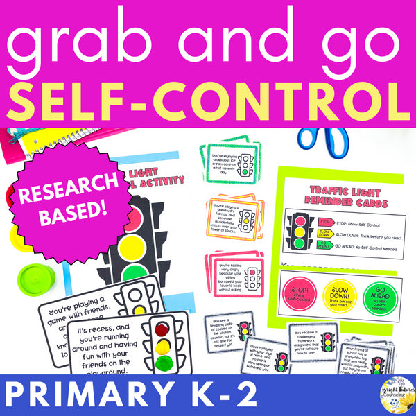 Self-Control Coping Skills Activities for Primary
