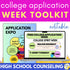 Free College Application Week Planning Toolkit for High School Counseling